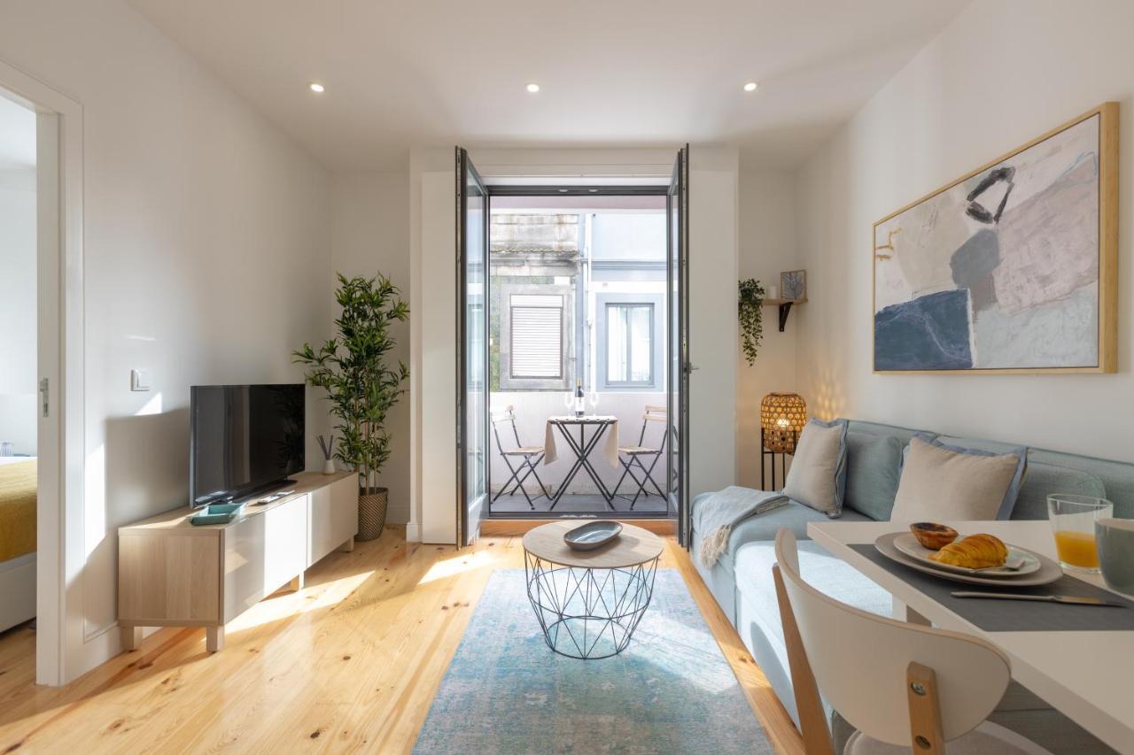 Sweet Flat 4Two In City Center, Balcony & Air Conditioning OOporto Esterno foto